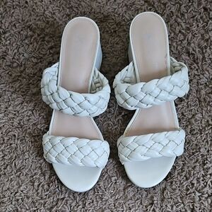 Braided Ivory Women's Sandals